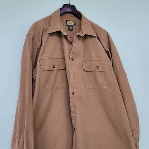 Cabela's Brown Casual Button Down Shirt